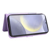 For Samsung Galaxy S25+ 5G BETOPNICE BN-005 2 in 1 Detachable Imitate Genuine Leather Phone Case(Light Purple)