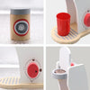 Children Pretend Play Toys Wooden Coffee Machine Early Education Simulation Toy