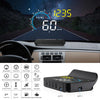 3.5" Car HUD Head-Up Display OBD2+GPS Dual Mode Speedometer