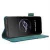 For ASUS ROG Phone 7 Magnetic Clasp Leather Phone Case(Green)