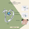 S925 Sterling Silver Ring Interstellar Journey Open Female Ring