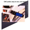 Universal Motor Bike Footpegs Foot Rests Rear Pedals Set Motorcycle Modification Accessories(Black)