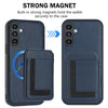 For Samsung Galaxy A13 5G / A04s CX01 Detachable Magsafe Magnetic Card Bag Phone Case(Dark Blue)