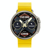 K9 Ultra Pro 1.39 inch Silicone Band IP67 Waterproof Smart Watch Support Bluetooth Call / NFC(Yellow)
