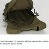 B10 006 Outdoor Waterproof Oxford Cloth Portable Cycling Backpack, Size: Free size(Brown)