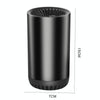 12V Portable Car Electric Heater Winter Defroster, Ordinary Version with Bracket Cable Length: 1.5m