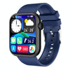 QX7 1.85 inch TFT Screen Smart Watch, Support Bluetooth Call / Hearth Monitoring / 100+ Sports Modes(Blue Black)