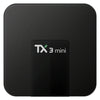 TX3 Mini 4K*2K Display HD Smart TV BOX Player with Remote Controller, Android 7.1 OS Amlogic S905W up to 2.0 GHz, Quad core ARM Cortex-A53, RAM: 2GB DDR3, ROM: 16GB, Supports WiFi & TF & AV In & DC In, US Plug(Black)