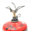 Mini Outdoor Camping Stove Folding Oven Survival Gear Portable Picnic Cooking Gas Stove(Silver)