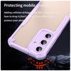 For Samsung Galaxy S25+ 5G Armor Glaze PC Hybrid TPU Phone Case(Purple)