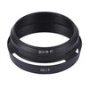 49mm Metal Vented Lens Hood for Fujifilm X100(Black)