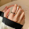 Light Luxury Cat Eye Stone Open Adjustable Ring, Specification:J2782