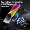 For iPhone 13 Litchi Leather Magnetic Full Coverage Shockproof Phone Case(Blue)