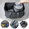 Travel Pet Carrier Bag, 17L, Black, Trolley Compatible