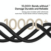 Baseus Dura Series USB-C / Type-C to 8 Pin 20W Fast Charging Cable, Length:2m(Red Black)