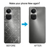 OPPO Reno10 Battery Cover Grey - Original Back with Camera Lens
