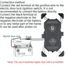 Kewig Motorcycle Outdoor Riding Four-Claw Fixed Mobile Phone Bracket QC3.0 Fast Charging Waterproof Holder(M11-B)