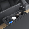 For Tesla Model Y / 3 Car Central Control Screen Hidden ETC Silicone Storage Box (Black)