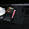 For U-MAGIC 30e idewei Crocodile Texture Horizontal Flip Leather Case with Holder & Card Slots & Wallet(Black)