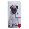 For Samsung Galaxy A36 5G / A56 5G Coloured Drawing Flip Leather Phone Case(Pug)