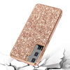For Samsung Galaxy S25+ 5G Glitter Powder Shockproof TPU Phone Case(Silver)