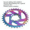 BDSNAIL Mountain Bike Single Disk GXP Direct-Shaped Integrated Disk Positive And Negative Tooth Disc, Colour: 38T (Black)