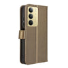 For Realme C75 4G Diamond Texture Leather Phone Case(Brown)