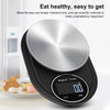 Home Kitchen Electronic Scale High Precision Stainless Steel Jewelry Scale, Style:No Edging, Specification:3kg/0.1g