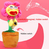Sunflower Sax Style Bluetooth Plush Children Adult Toy ,Support USB Charging & Battery(Red)