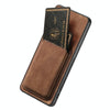 For Samsung Galaxy A26 5G Retro Leather Card Bag Magnetic Phone Case(Brown)
