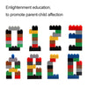 1000 in 1 Intelligent Toys DIY ABS Material Building Blocks, Random Color Delivery
