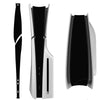 For PS5 Slim Console Middle Sticker Scratch Resistant Digital Optical Drive Version Universal Sticker, Color: Frosted Black
