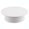 20cm 360 Degree Electric Rotating Turntable Display Stand Photography Video Shooting Props Turntable, Load 1.5kg, Powered by Battery(White)
