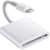 ZS-KL21810 8 Pin to SD Card Camera Card Reader Adapter, Support All iOS System