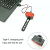 BG-3106 Bicycle Lamp USB Charging Mountain Bike Night Rider Light(Red)