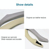 Car Leather Right Side Inner Door Handle Assembly 51417225854 for BMW 5 Series F10 / F18 2011-2017(Mocha)