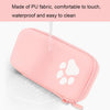 Baona BN-F005 Cat Paw Pattern Cconsole Storage Bag For Switch (Pink)