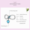 S925 Sterling Silver Snake Infinite Love Beads DIY Bracelet Necklace Accessories