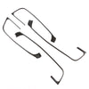 4 PCS Car Carbon Fiber Door Button Decorative Frame for Audi A3 2014-2018