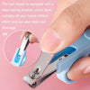 2sets 6 in 1 Baby Care Cleaning Kit Nail Scissors Combination Set, Color: Blue