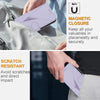 For Samsung Galaxy XCover7 Pro Triangle Pattern Buckle Clasp Leather Phone Case(Light Purple)