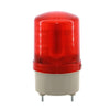LED Rotating Warning Light Audible Alarm Light(Red)