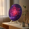 LP18 Creative Flying Saucer Portable Subwoofer Bluetooth Speaker with Tripod(Black)