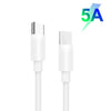PD3.1 140W USB-C PD Laptop Power Adapter + 2m 5A USB-C to USB-C Data Cable UK Plug
