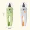 LED Pet Nail Clippers Dog and Cat Nail Clippers with Nail Polisher(White)