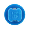 10 PCS 0.4W B8.5 Wedge Instrument Panel COB LED Light Dashboard Gauge Cluster Indicator Lamp Bulb (Blue Light)