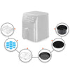 6 PCS/Set 6 inch Air Fryer Baking Accessories Stainless Steel Set