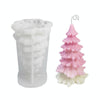 Christmas DIY Scented Candle Silicone Mold, Color: White(SD-73)