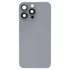 iPhone 15 Pro Glass Back Cover with Wireless Charging (Titanium Grey)