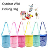 Children Outdoor Wild Picking Bag Cylinder Butterfly Dragonfly Collection Bag(Green)